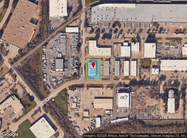  1454 Halsey Way, Carrollton, TX Parcel Map