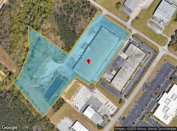 1822 Otis Way, Florence, SC Parcel Map