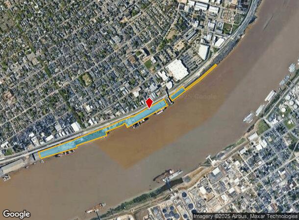 2000 Waters St, New Orleans, LA Parcel Map