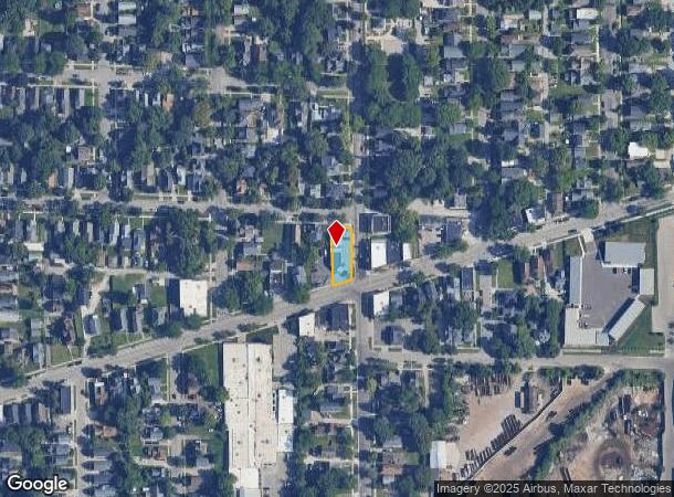  801 Butterworth St Sw, Grand Rapids, MI Parcel Map