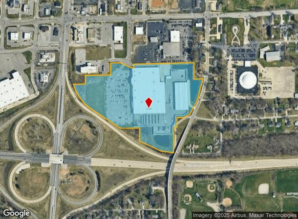 4640 S Saint Joseph St, South Bend, IN Parcel Map