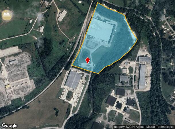  1755 N Clayton Dr, Columbia, TN Parcel Map