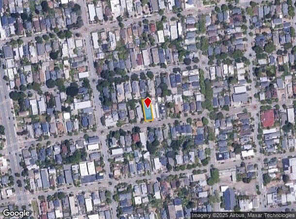1623 Fairview St, Berkeley, CA Parcel Map