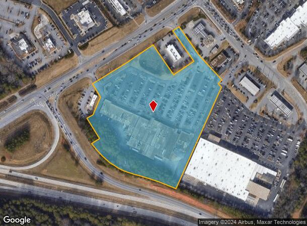  1720 Epps Bridge Pkwy, Athens, GA Parcel Map