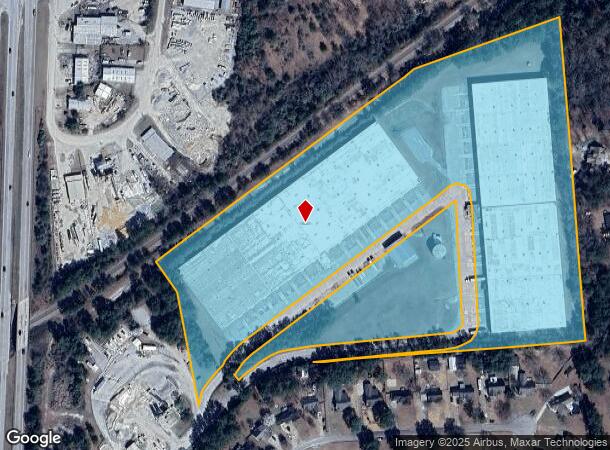  218 Evans Rd S, Lugoff, SC Parcel Map