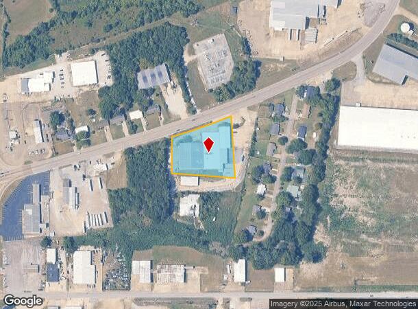 2344 S Green St, Tupelo, MS Parcel Map