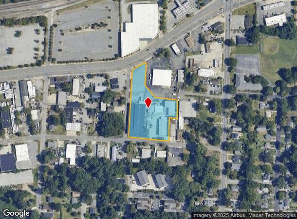  1551 W Gate City Blvd, Greensboro, NC Parcel Map