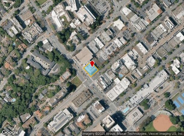 221 S El Camino Real, San Mateo, CA Parcel Map