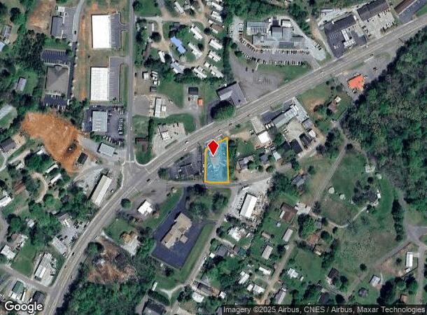  1111 E Main St, Franklin, NC Parcel Map