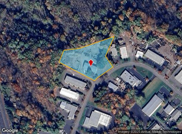 75 Commerce Way, South Windsor, CT Parcel Map