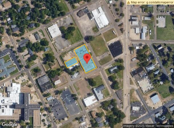  1001 Walnut St, Texarkana, TX Parcel Map