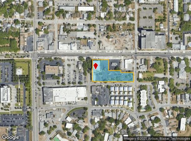  1255 Cleveland St, Clearwater, FL Parcel Map