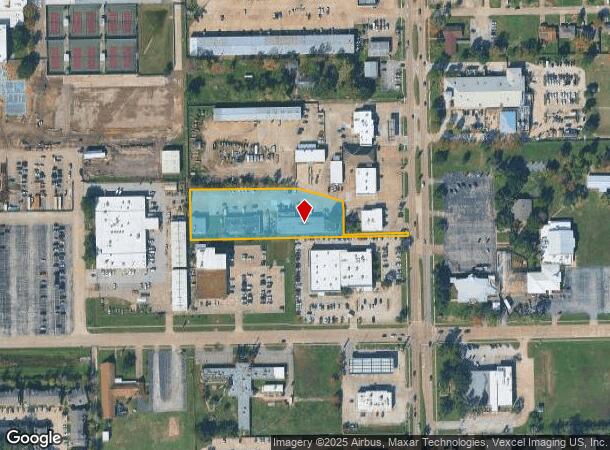 2828 Center St, Deer Park, TX Parcel Map