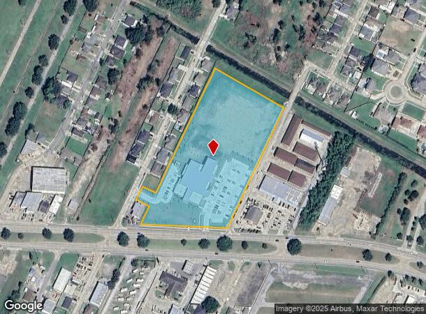 3121 E Judge Perez Dr, Meraux, LA Parcel Map