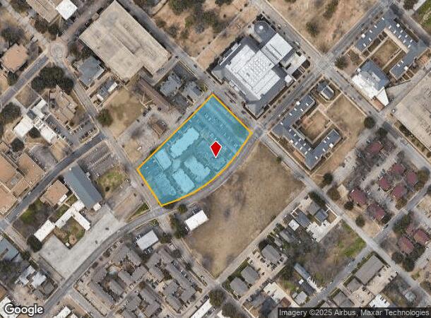1624 S 5Th St, Waco, TX Parcel Map