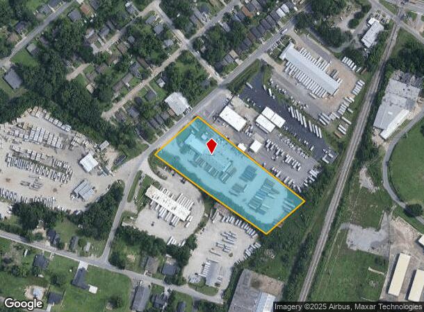  1501 Lissner Ave, Savannah, GA Parcel Map