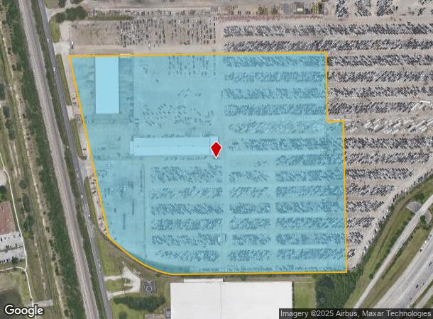  16602 E Hardy Rd, Houston, TX Parcel Map