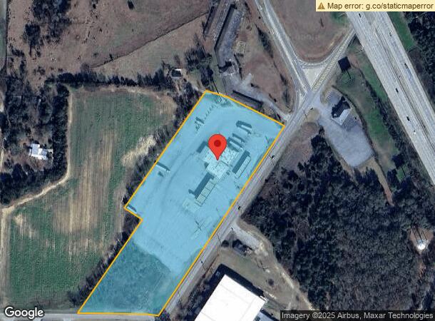  675 Pine St, Unadilla, GA Parcel Map