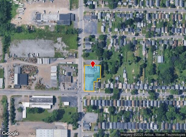  363 Hopkins St, Buffalo, NY Parcel Map