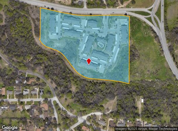  2450 E Berry St S, Fort Worth, TX Parcel Map