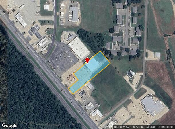  1130 S Constitution Ave, Ashdown, AR Parcel Map