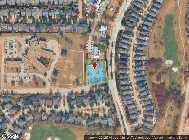 551 Rayzor Rd, Lantana, TX Parcel Map