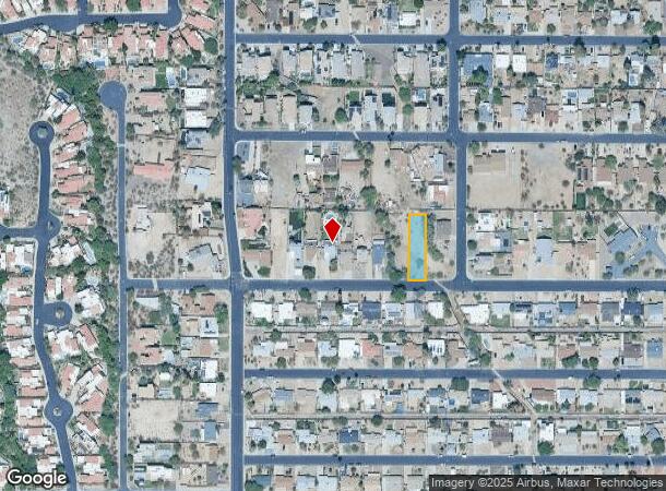  1242 E Desert Cove Ave, Phoenix, AZ Parcel Map