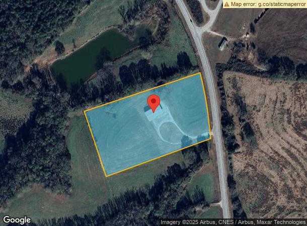  2749 Providence Church Rd, Lavonia, GA Parcel Map