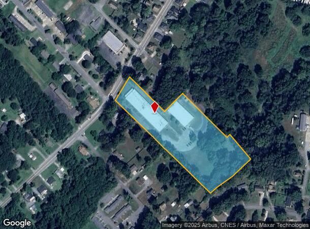  609 Whitsett Ave, Gibsonville, NC Parcel Map