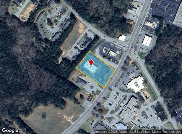  902 W Greenwood St, Abbeville, SC Parcel Map