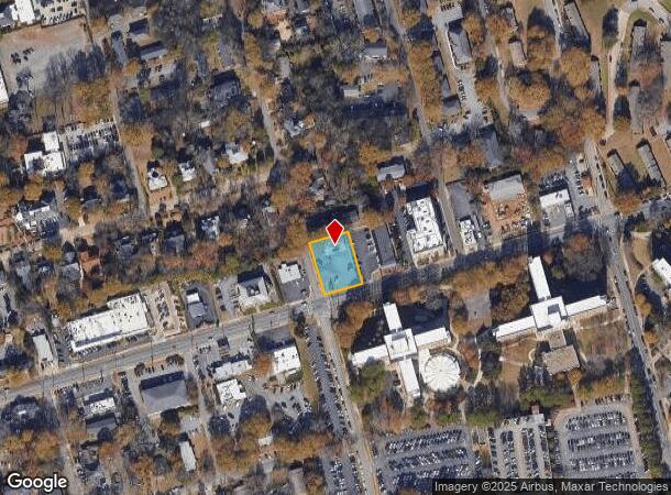  498 Baxter St, Athens, GA Parcel Map