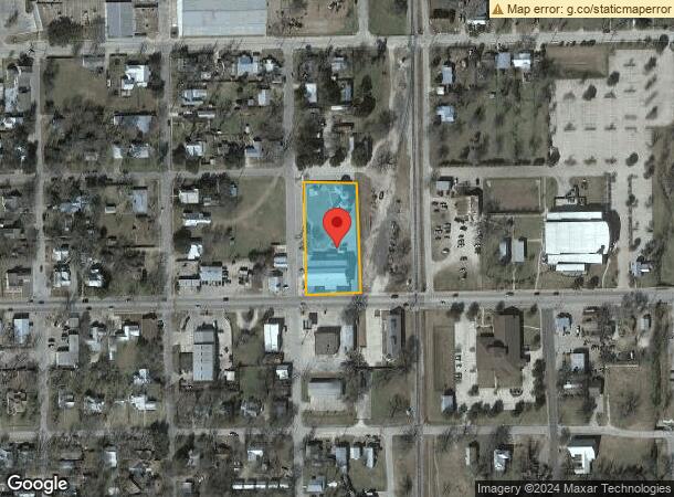  1204 Chestnut St, Bastrop, TX Parcel Map