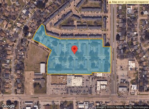  1341 N Jim Miller Rd, Dallas, TX Parcel Map