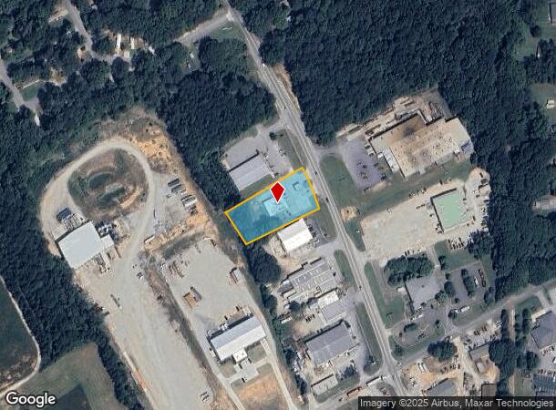  1532 S Broad St, Monroe, GA Parcel Map