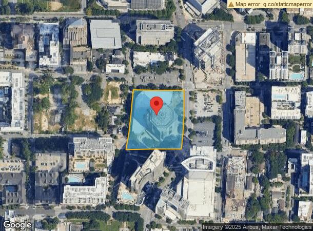  1100 Peachtree St Ne, Atlanta, GA Parcel Map