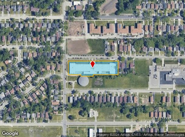  490 W 16Th Pl, Chicago Heights, IL Parcel Map