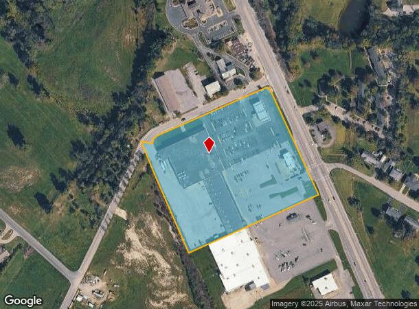 844 S College St, Harrodsburg, KY Parcel Map