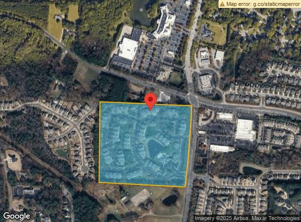  2400 Rexford Ln, Cary, NC Parcel Map