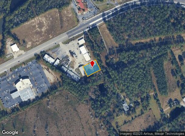 1661 E Oglethorpe Hwy, Hinesville, GA Parcel Map