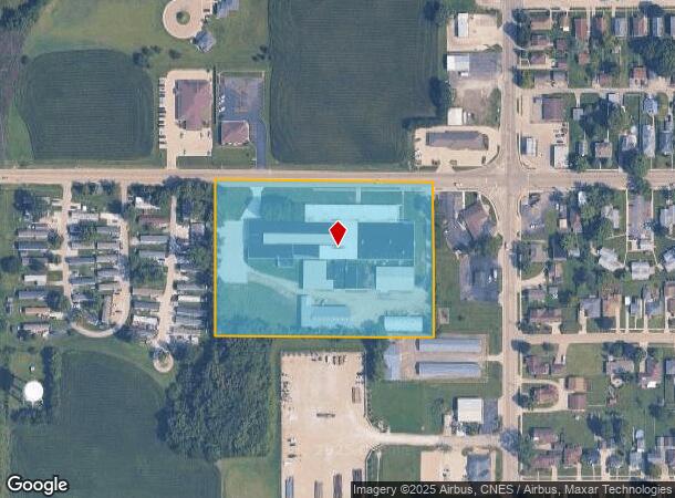  525 W Walnut St, Oglesby, IL Parcel Map