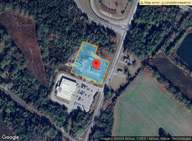  642 N Patterson St, Maxton, NC Parcel Map