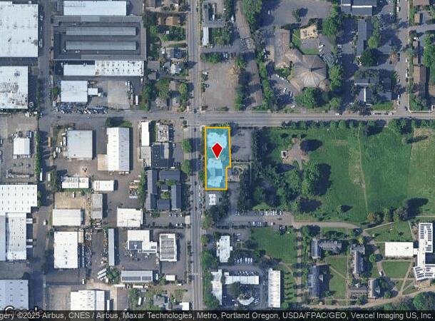  2802 Se Steele St, Portland, OR Parcel Map