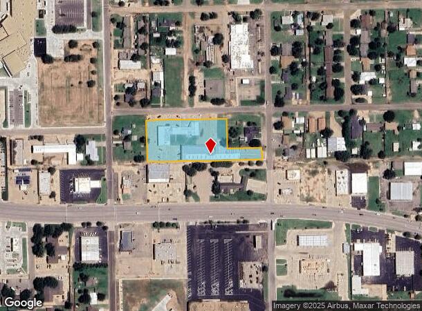 2905 W 7Th St, Plainview, TX Parcel Map