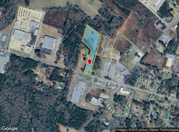 64 Seaboard Rd, Andrews, SC Parcel Map