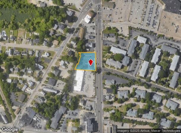 1015 Main St, South Weymouth, MA Parcel Map