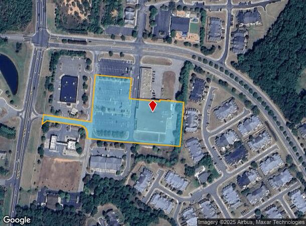  7100 Salem Fields Blvd, Fredericksburg, VA Parcel Map