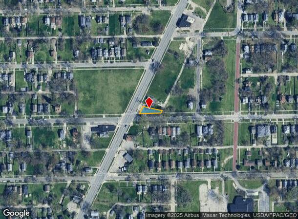 1804 N Detroit Ave, Toledo, OH Parcel Map