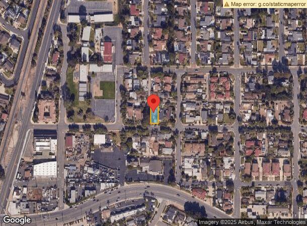  16591 E Buena Vista Ave, Orange, CA Parcel Map