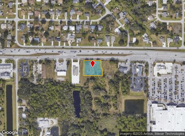  110 Valor Dr Se, Palm Bay, FL Parcel Map