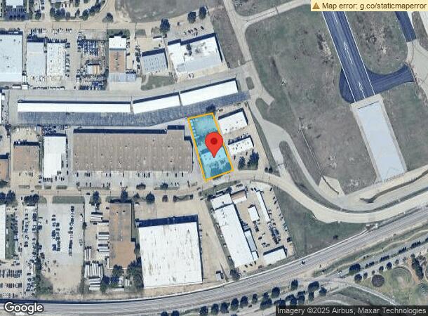  4337 Lindbergh Dr, Addison, TX Parcel Map